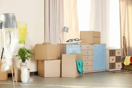 Modern storage units in Wimbledon with secure access
