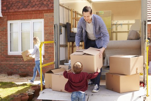 Secure Wimbledon Movers payment area with protected card and online payment options
