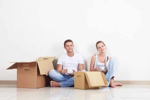 Furniture pick-up arranged for a property with access challenges in Wimbledon